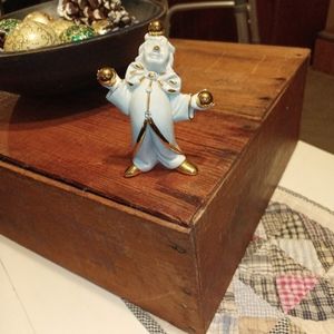 RG Porcellane Limoges /Swarovski Crystal Clown